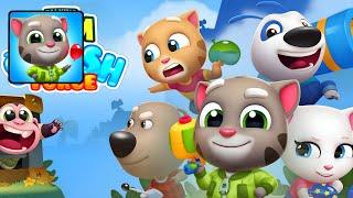 TALKING TOM SPLASH FORCE  - full walkthrough -  LILU Gameplay (Android, iOS) Mobile