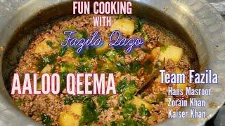 new recipe for AALOO QEEMA