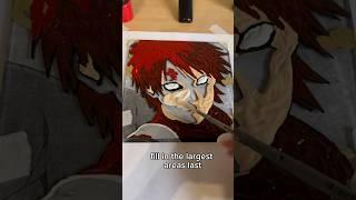 How to make - #Gaara on glasses #glassart #naruto #anime #animeart #narutoshippuden #tiktok #jpop