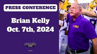 LSU's Brian Kelly previews matchup with Ole Miss, talks injuries and more