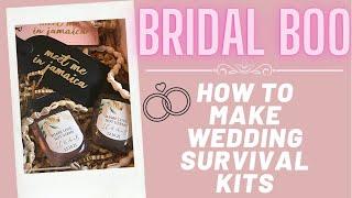 Destination Wedding Survival Kits (for guests)