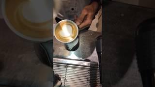 How to make a perfect Latte heart' #coffee #tea #latteart #barista #latte #shorts #treanding#sort