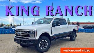 2024 Ford F-350 King Ranch Tremor - King of the Road & Trail!