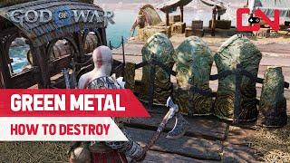 How to Destroy Green Metal Blockades in God of War Ragnarok