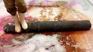 Pee Hard: Pee Soaked Rug Cleaning with a Vengeance! Satisfying ASMR Carpet Cleaning
