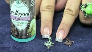 How to use Swellegant Tiffany Green Rust Patina, 2 Oz Bottle