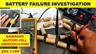 {1199} Investigating 24 volt battery failure root cause