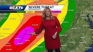 Wednesday weather forecast | Louisville expecting serious storms