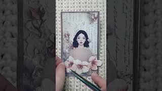 ASMR | 그대잊는다면~#빈티지다꾸 #감성다꾸 #다이어리꾸미기 #journaling #scrapbooking #디엘렌