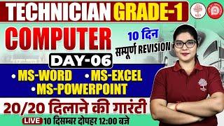 TECHNICIAN GRADE 1 COMPUTER 2024 | RRB TECHNICIAN GRADE 1 COMPUTER | COMPUTER TECHNICIAN GRADE 1