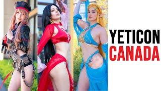 THIS IS YETICON YETI TORONTO CANADA COMIC CON 2024 BEST COSPLAY MUSIC VIDEO BEST COSTUMES ANIME EXPO