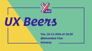 UX Beers Antwerp @ November Five