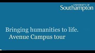 University of Southampton, Avenue Campus Tour