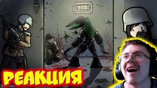 RimWorld Арты (Нам не покинуть ад) Музыкальный клип ( Игры Олдфага ) | Реакция