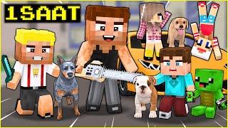 MİNECRAFT YARAMAZ ÇOCUKLAR VE KÖPEK ÇETESİ FİLMİ!  - Minecraft