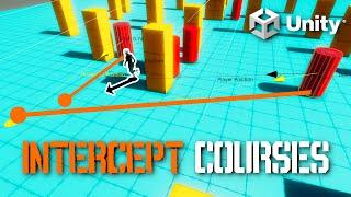 Better Enemy Chasing with Intercept Courses | AI Series 44 | Unity Tutorial