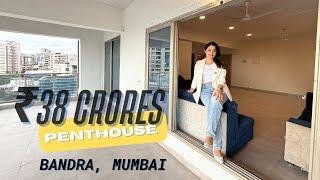 Inside a 9000 Sq.Ft. 9BHK PENTHOUSE in Bandra with TERRACE & Private POOL, Mumbai, India 