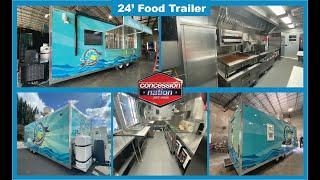 The Porthole Grille | 8x24 Food Trailer | Concession Nation