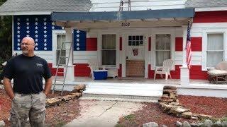Brent Greer on why he painted American flag on his Bradenton home