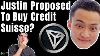 Beware: TRON Crypto Founder Planned To Buy Credit Suisse - TRON TRX Price Prediction