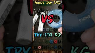 Heavy Grip 250 против FITFILIP TRY 110 kg