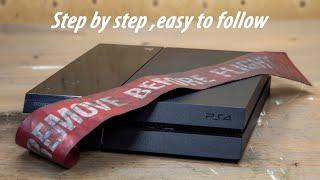 PlayStation 4 cleaning tutorial - fix your loud fan.