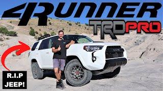 NEW Toyota 4Runner TRD PRO (Off-Road Review): Better Than A Jeep Wrangler Off-Road?