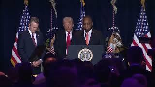 Prayer for Trump during National Prayer Breakfast