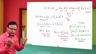 Functional equations | calculus | JEE Maths video lectures by G Tewani | g Tewani | Cengage