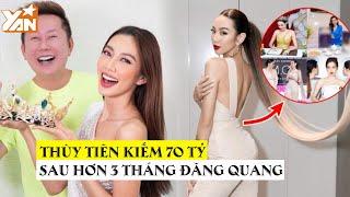 Nguyễn Thúc Thùy Tiên kiếm 70 tỷ sau hơn 3 tháng đăng quang: Tuyên bố TIỀN BẠC chỉ là phù du