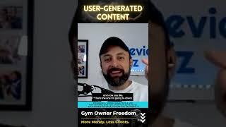 User generated content. #ugc #usergeneratedcontent