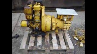 Lister Diesel Generator single Cylinder Engine.