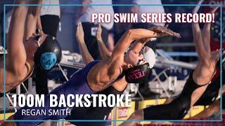 Regan Smith Takes Down Pro Swim Series Record in 100M Backstroke |2025 TYR Pro Series Ft. Lauderdale