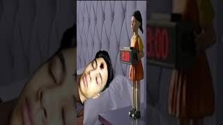 ساعة منبه لعبة الحبار الجديدة لإيقاظك ...