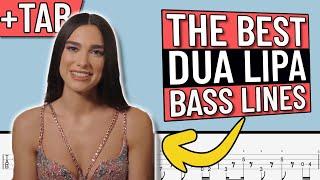 The Best DUA LIPA Bass Lines Ranked! (with TAB)