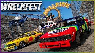 NASCAR Legends vs. HELLRIDE! Wreckfest