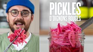 Les pickles ultra-simples à faire, que j'ai toujours dans mon frigo ! 