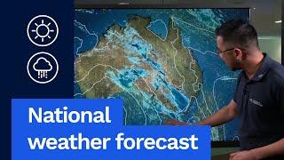 National Weather Forecast 24 September 2024: Rain increasing for eastern Australia, warmer in WA