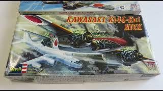 1/72 Revell Kawasaki Ki 45 Nick In Box review H104-300