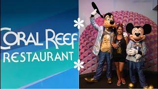 Crowded Epcot & Coral Reef dinner!!