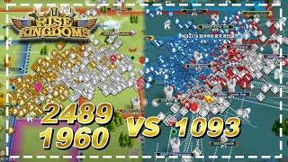 [라오킹] 1093 VS 489,960 KVK 대망의 킹즈랜드.