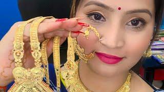 WELCOME TO ZIYA CREATION live BOOK ON 6289063643 ONE GM GOLD JEWELLERY COLLECTION #ziyacreation