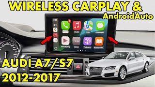 Wireless CarPlay and AndroidAuto Audi A7 / S7 / RS7 2012 2013 2014 2015 2016 2017