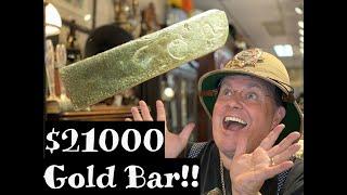 Refining Gold Nuggets into a 22k Nugget Bar!!!