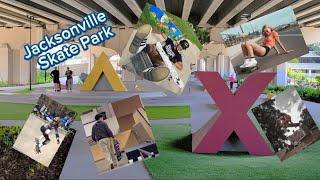 Jacksonville Skate Park in 5 points on Riverside