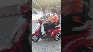 3 wheeler electric scooter | Tunwal Storm ZX Advance | #ytshorts #shorts #viralvideo  #inspiration