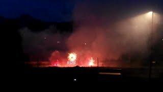 Musik-Hochzeitsfeuerwerk von Natalie und Stefan beim Hotel- Pension Melcher am Faakersee