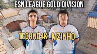 Techno4K POV w/Mzinho + VOICE COMMS (26/10/23) CS2 ESN LEAGUE GOLD DIVISION August 26th 2024