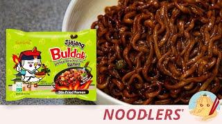 Samyang Buldak Jjajang Korean Black Bean Hot Chicken Ramen - Stir-Fry Noodles