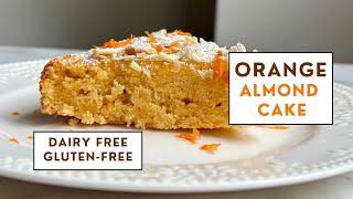 EASY Orange Almond Cake Recipe | Light & Gluten-Free Dessert!